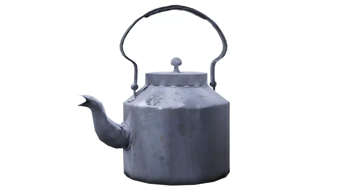 Chai Kettle LP Free low-poly 3D model