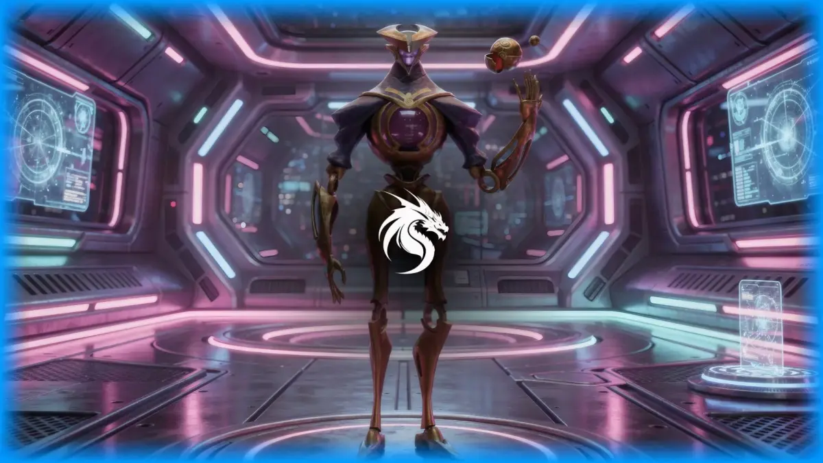 Arcane Alien Low-poly 3D model