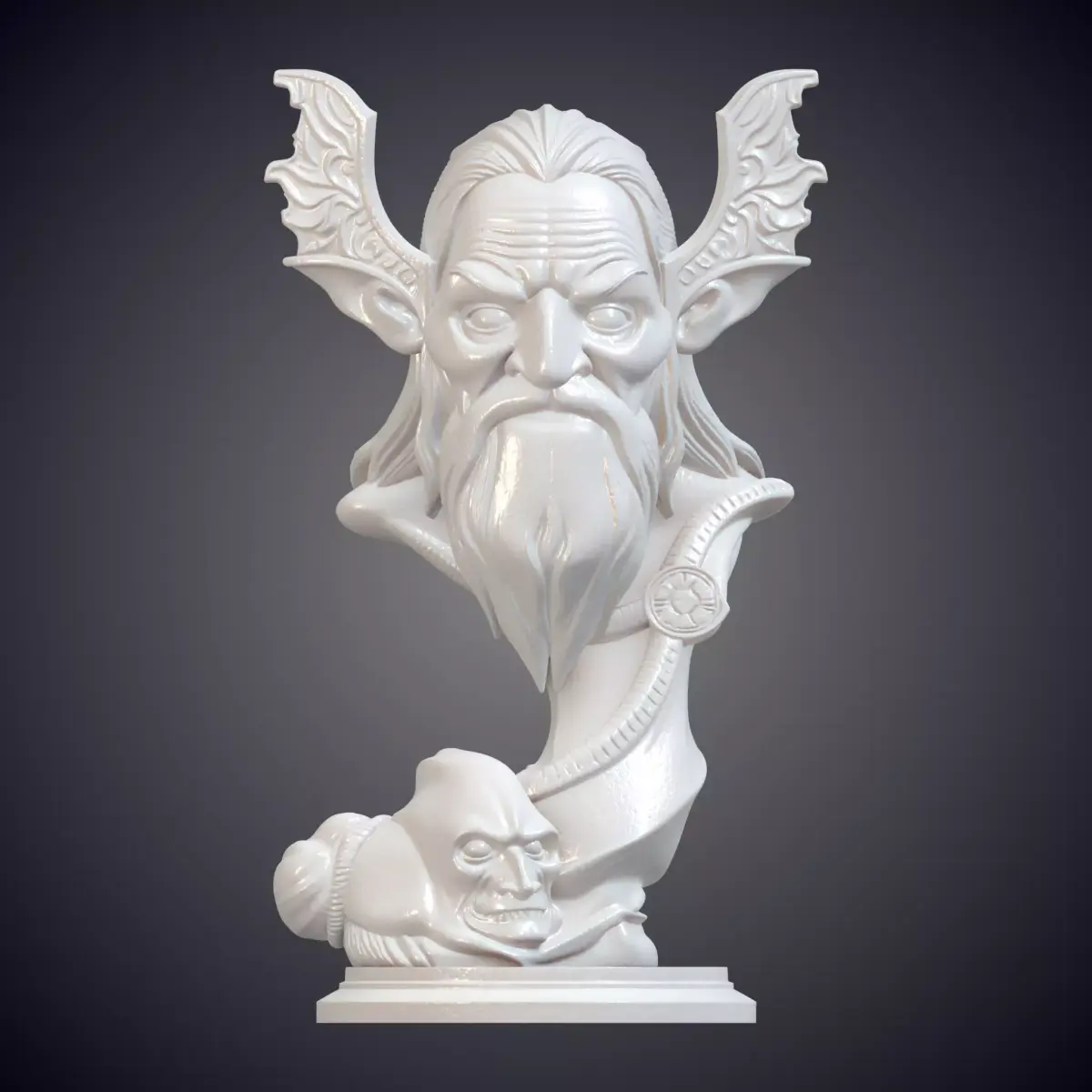 Eldritch Cthulhu Horror Bust PM-767 3D print model
