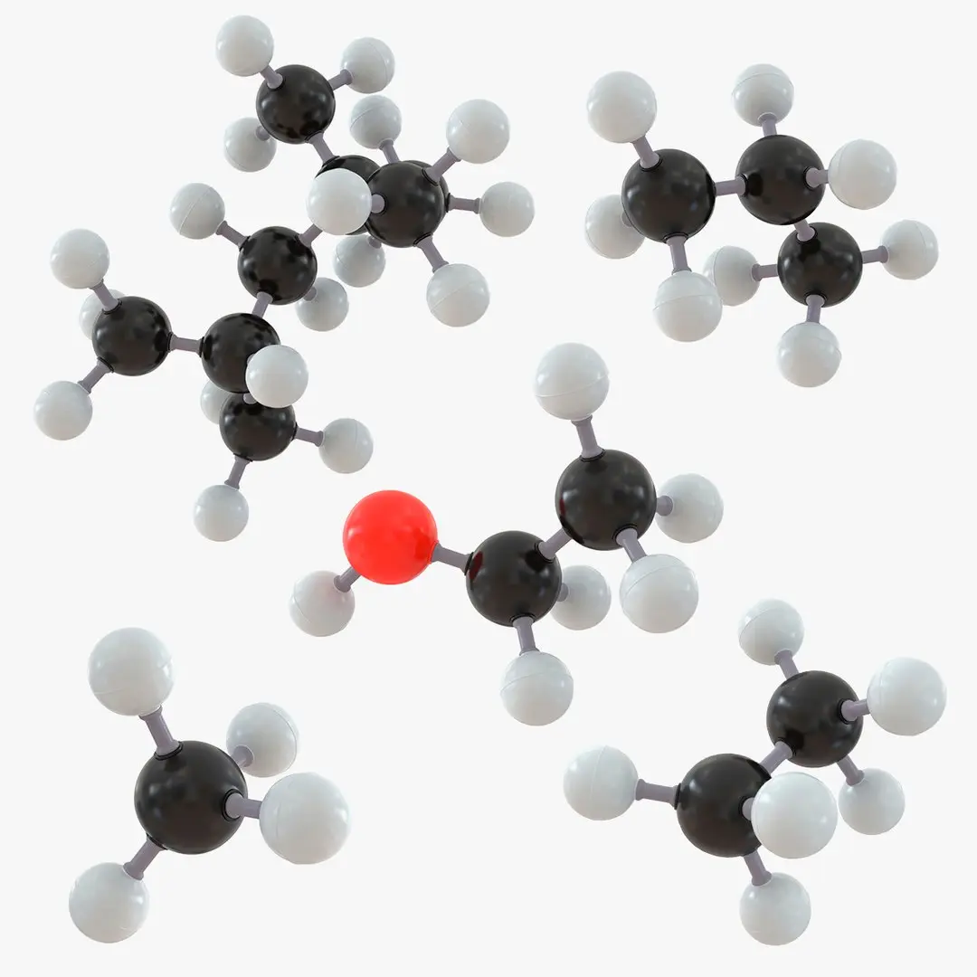 Molecule Structures Collection 3 3D model