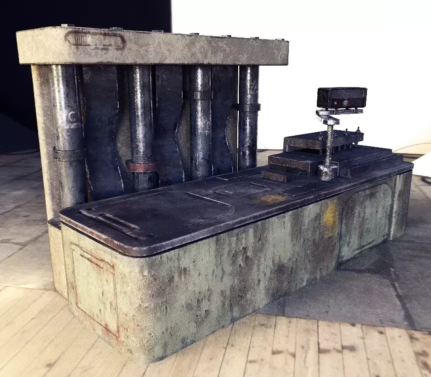 WorkBench Station Low-poly 3D model