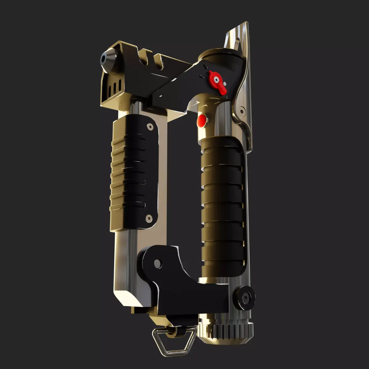 Lightsaber Blaster 3D print model