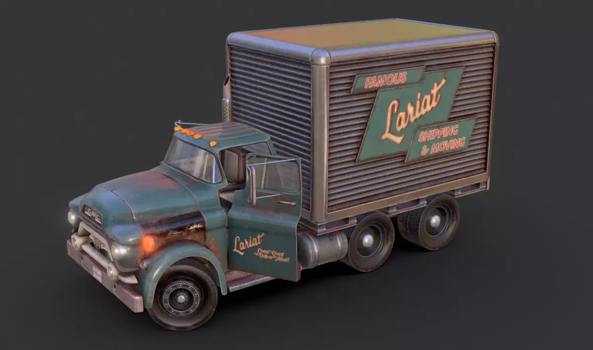 Truck 3d model 3D model