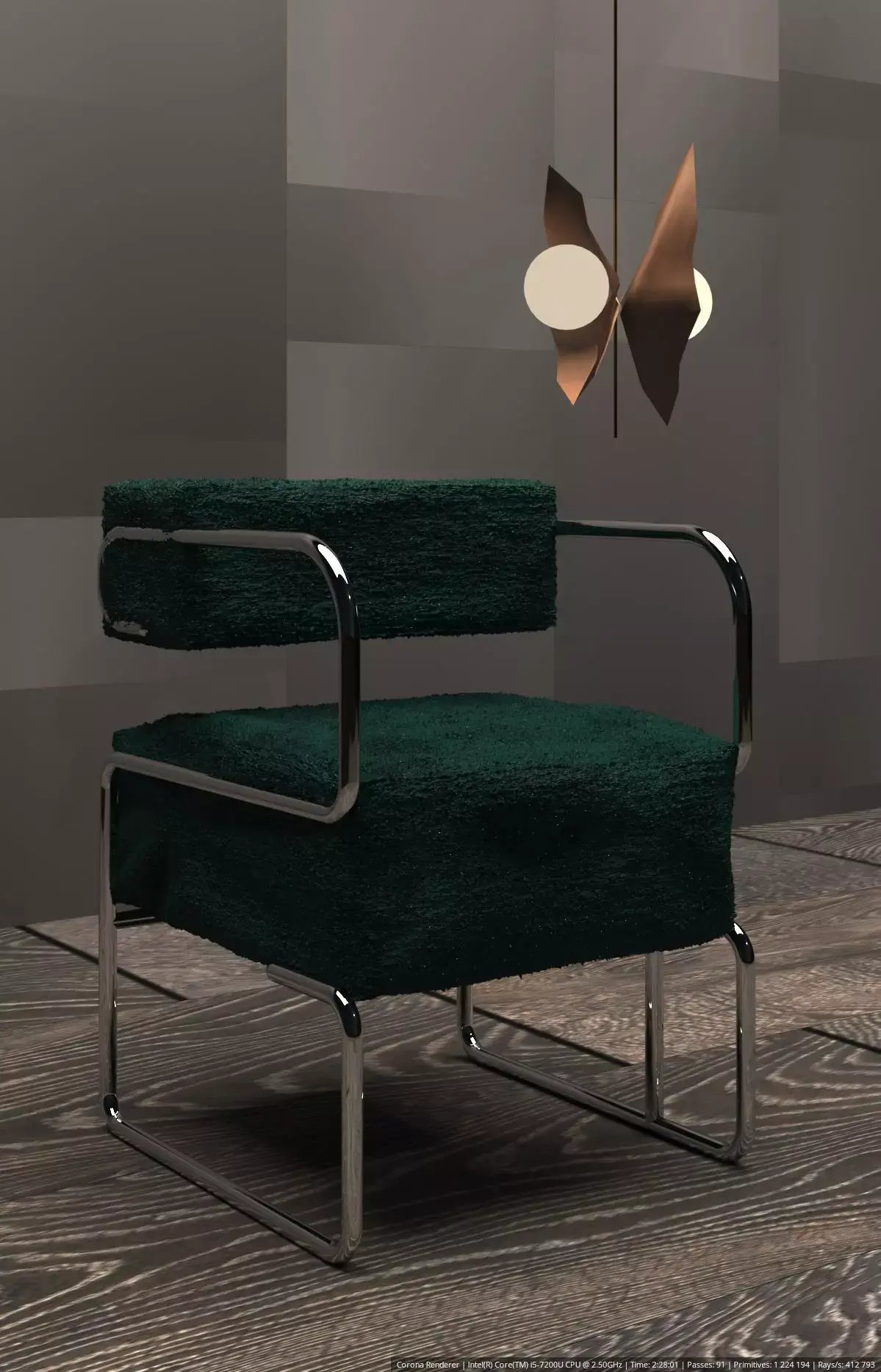 Arm chair Free 3D model order