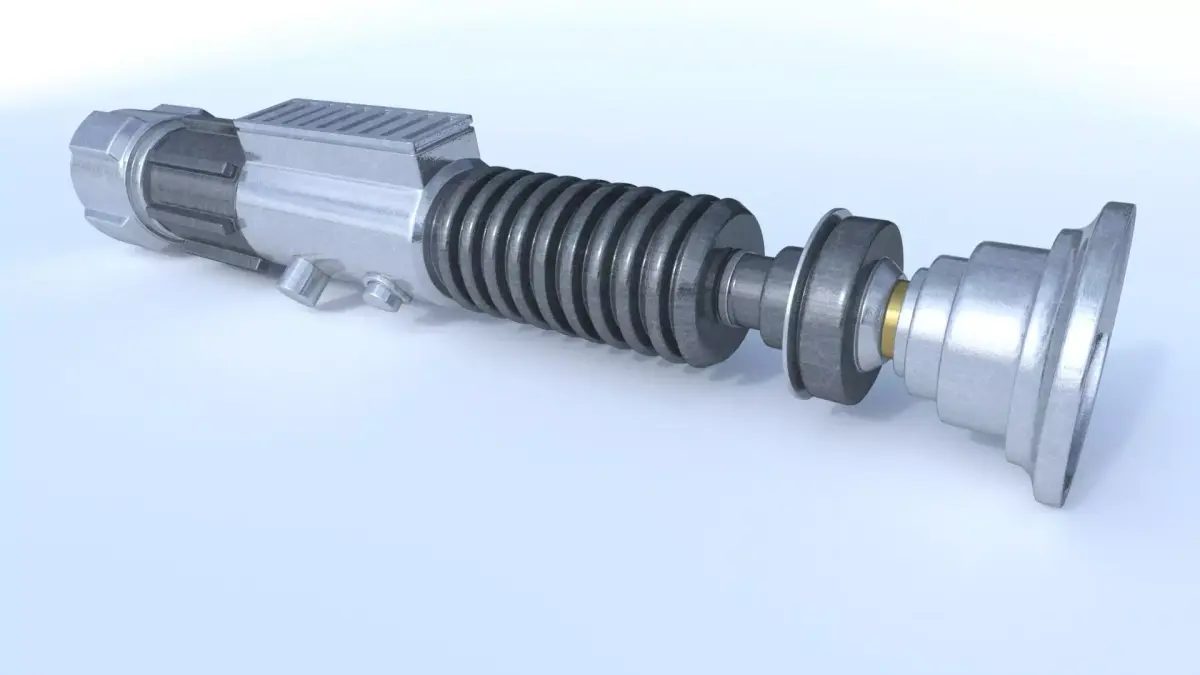 Obi-Wan Kenobi Lightsaber 3D model