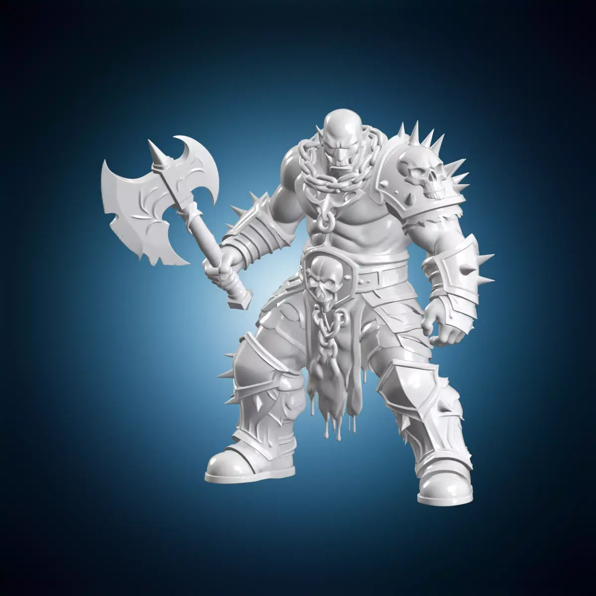 Khorne Berzerker 3D Print Model 3D print model