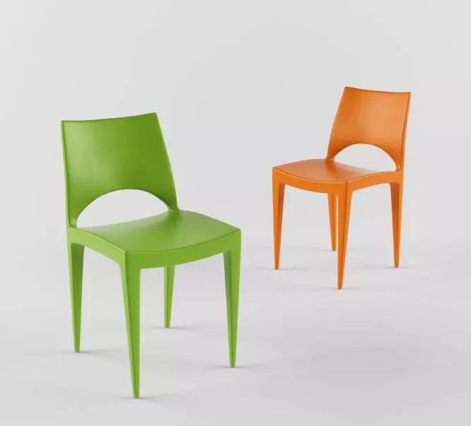 Chair Rusia Free 3D model