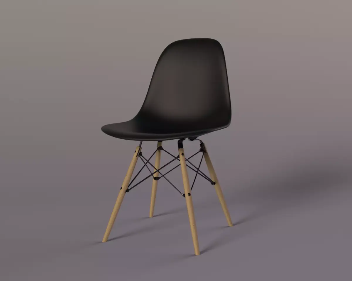 eames chair Free 3D model buy