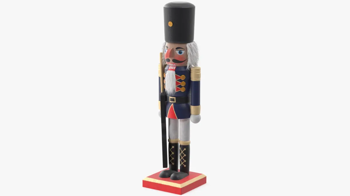 Christmas Nutcracker 3 3D model