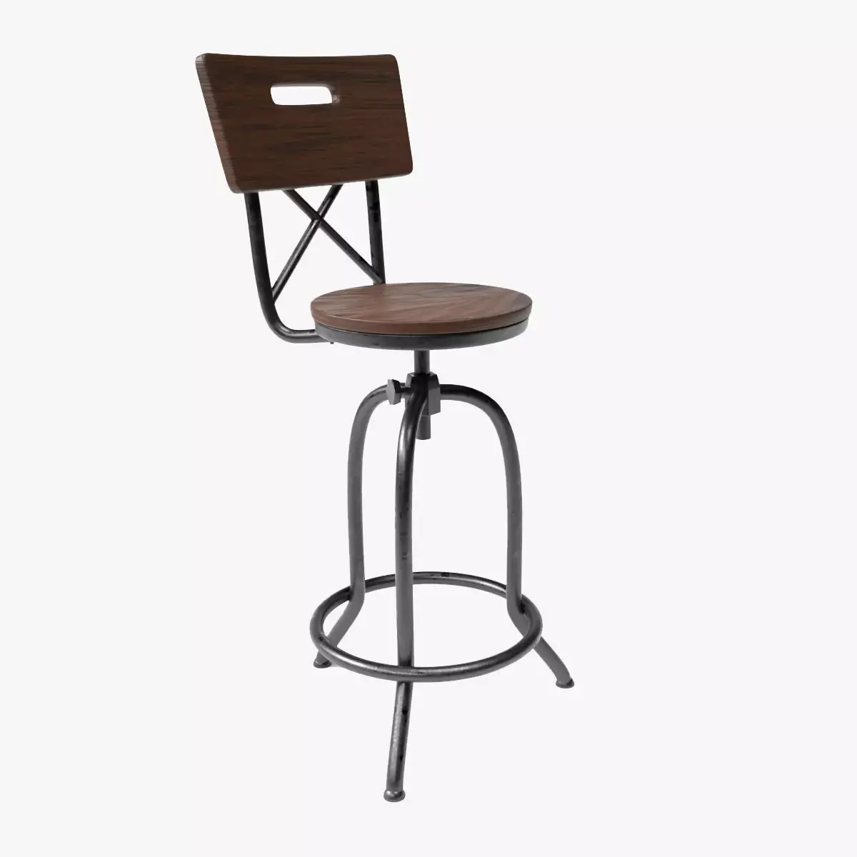 Bar Stool Free 3D model shop