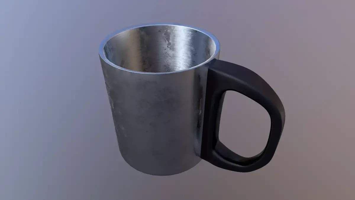 Metal Cup  Free 3D model
