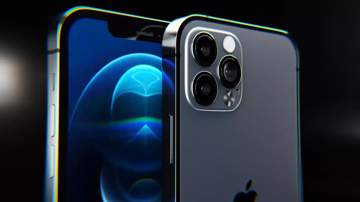 IPHONE 12 PRO MAX Low-poly 3D model