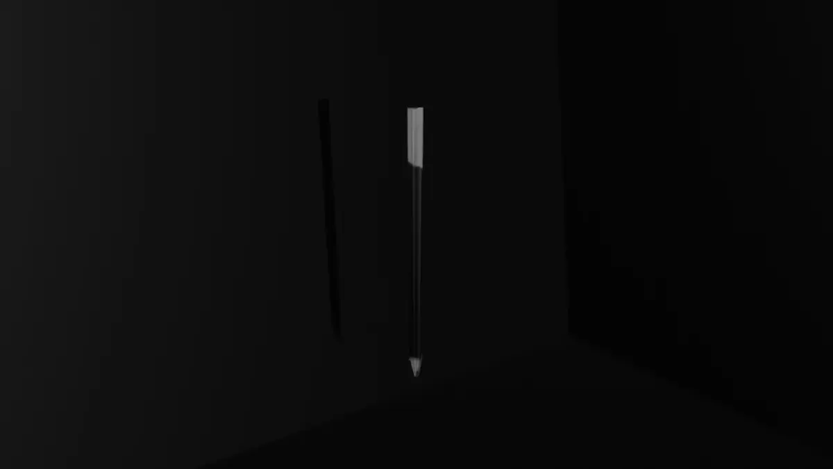 Black Pen Free 3D model