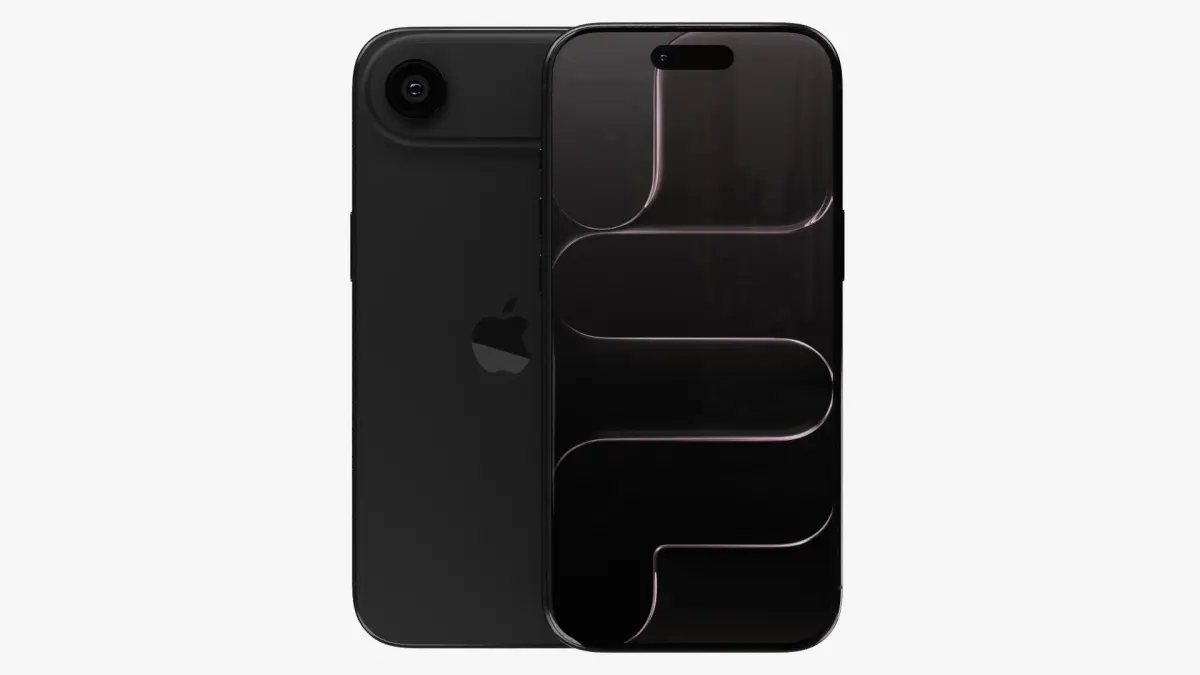 Apple iPhone Air Space Black 3D model