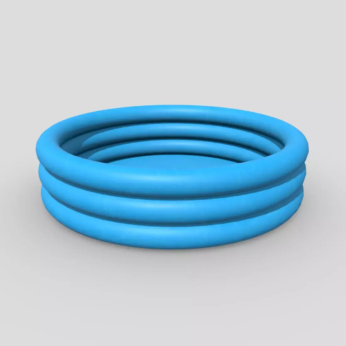 CC0 - Inflatable Pool Free low-poly 3D model