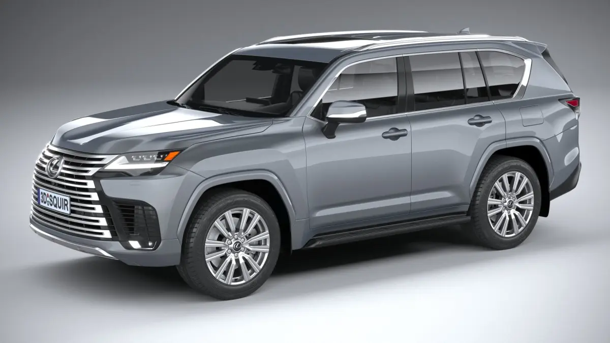 Lexus LX 600 2022 3D model purchase