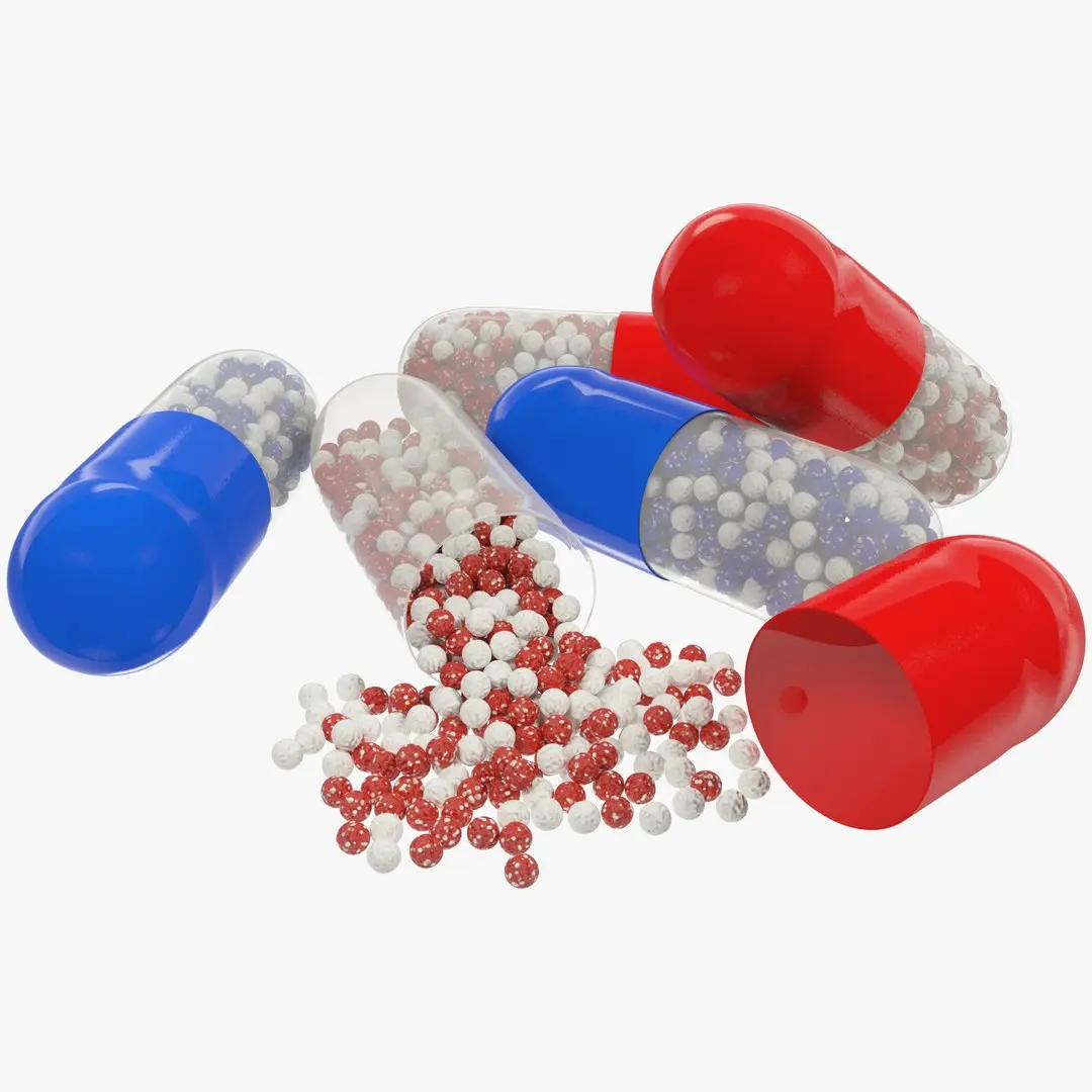 Pills Set V1 3D model