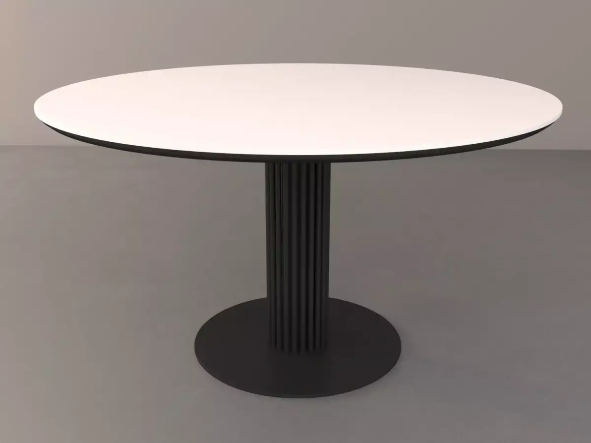 DIZDAR Round Table Base - BALASAGUN Free 3D model