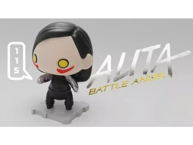 Alita Battle Angel 3D Printing Creation 3D print model