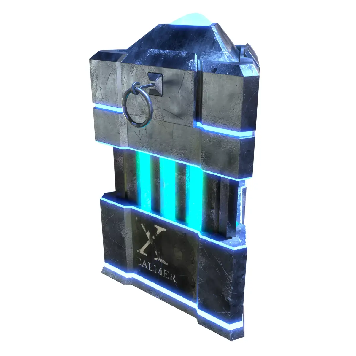 Chemical grenade type ORG 1 Low-poly 3D model