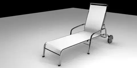 Beach Chair Free 3D model get