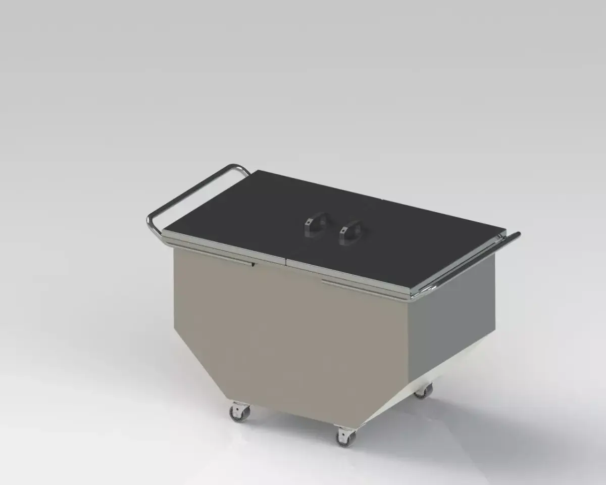 Laundry trolley Free 3D model