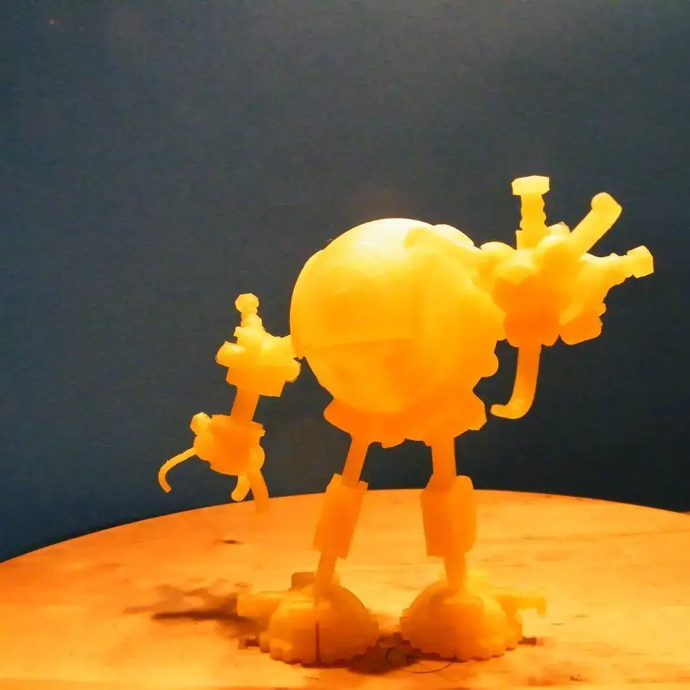 Robox robot with head and arms 3D print model purchase