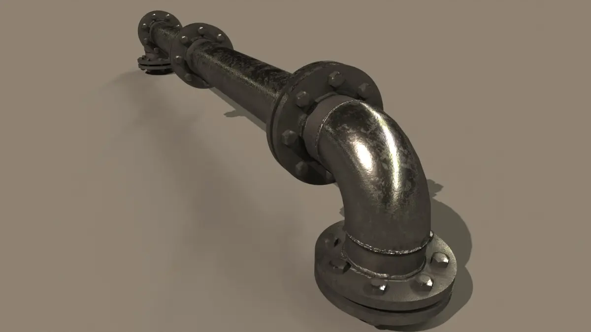 Pipe Manifold 3 3D model