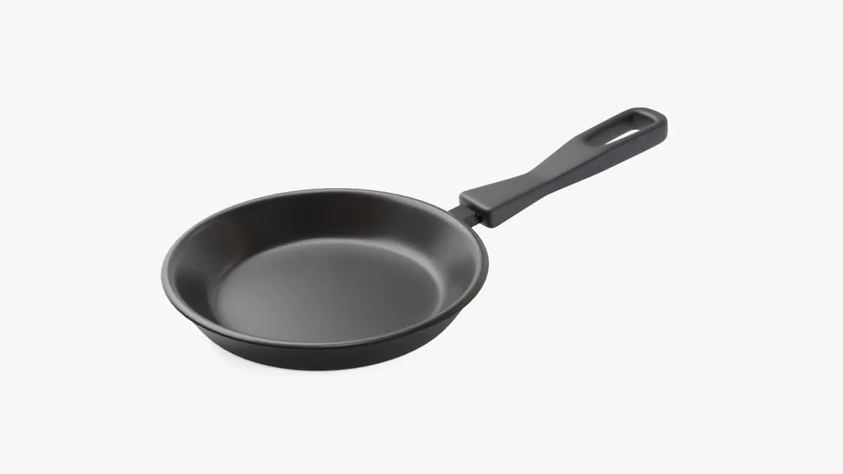 Frying Pan 3D model buy