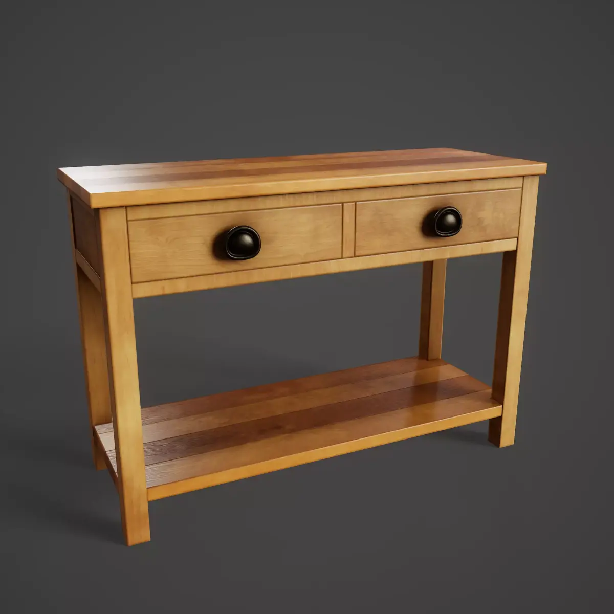 Furniture Console Table Country Low-poly 3D model