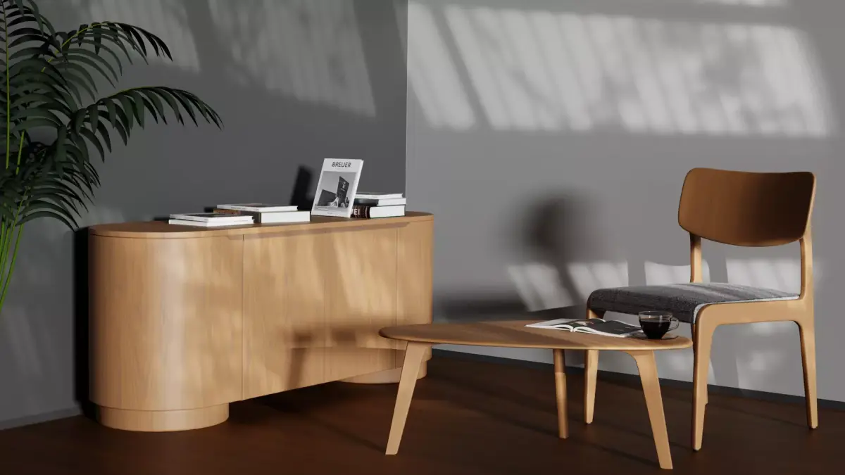Scandinavian Furniture Pack 3D model