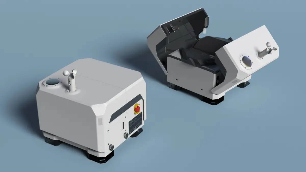 DJI Outdoor Drone Charging Station Grey Rigged for Cinema 4D 3D model