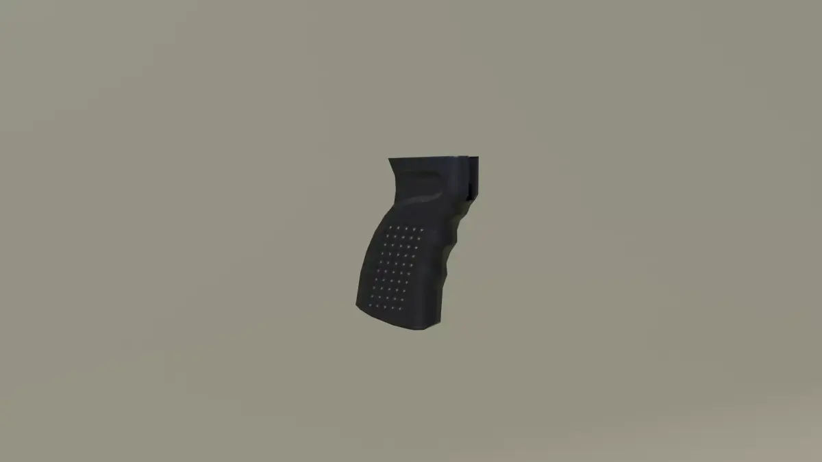 RK-3 Zenitco Pistol Grip Low-poly 3D model
