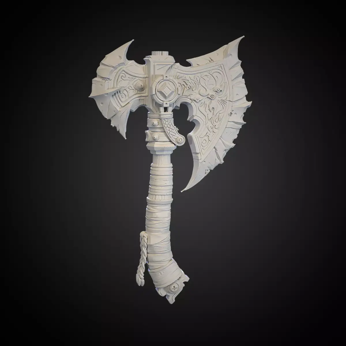 Stylized Axe 20 3D model