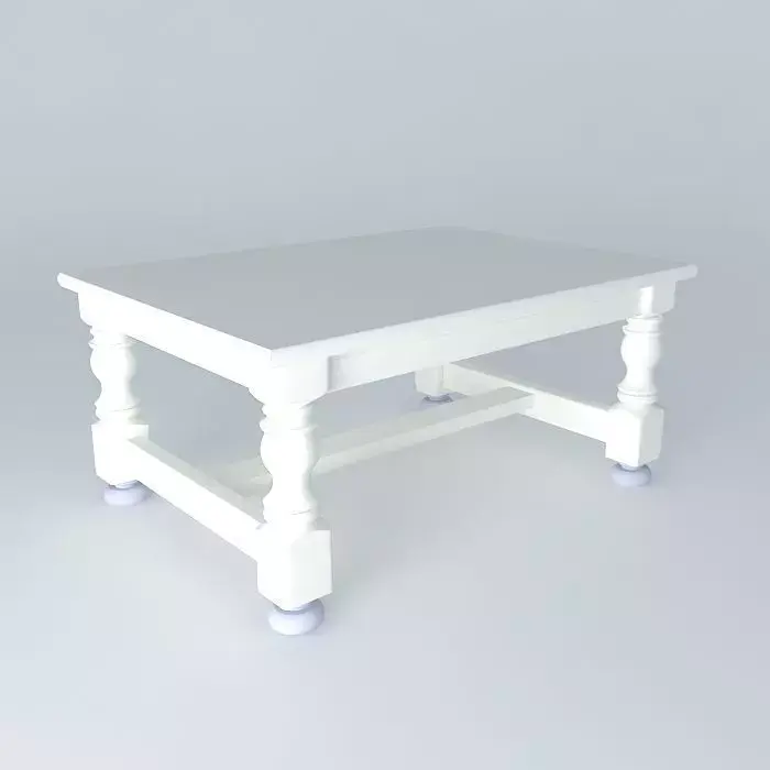 coffee table Free 3D model 14