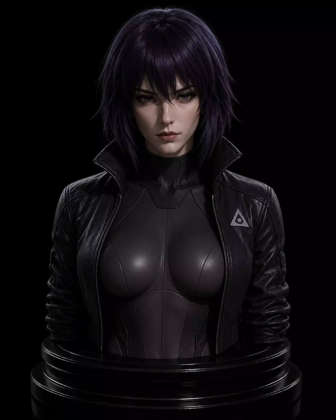 Motoko Kusanagi Ghost in the Shell STL Figure Model 3D print model