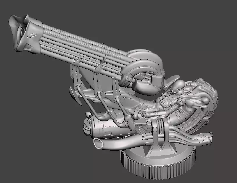 jockey alien 3d printable  3D print model purchase