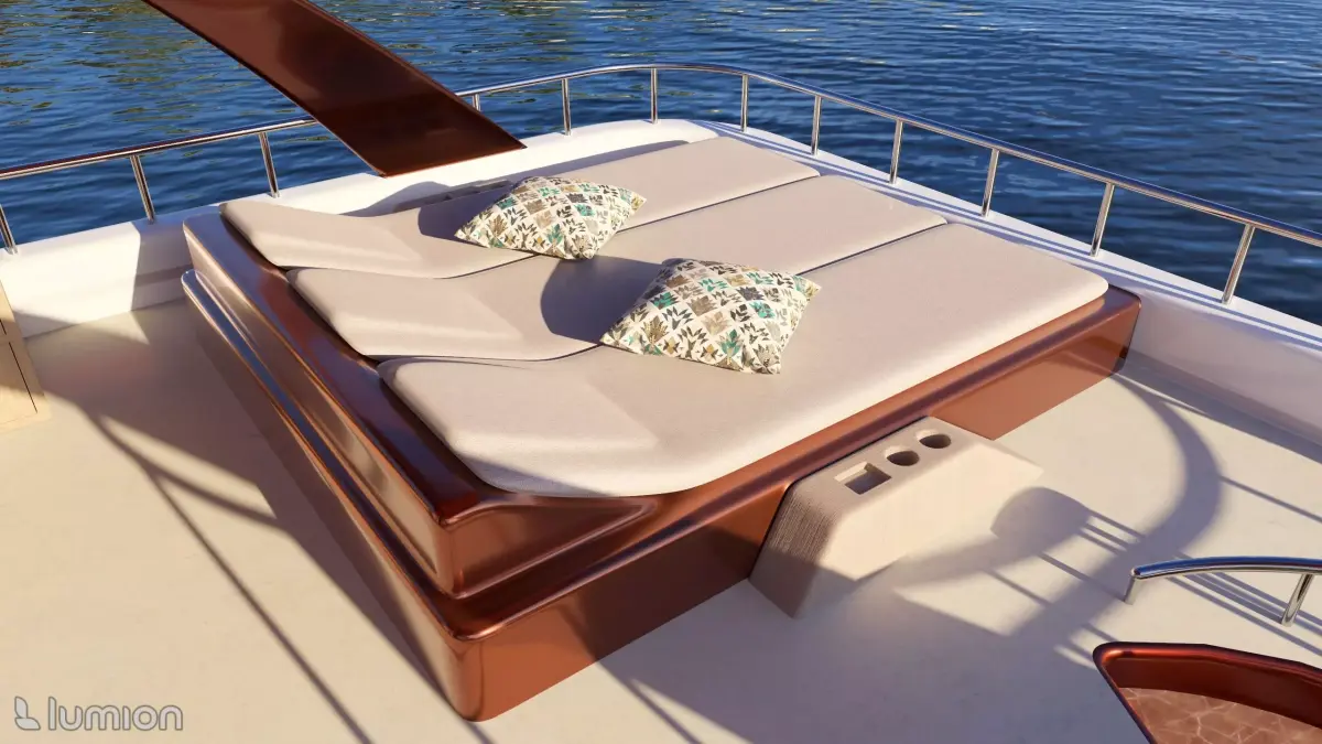 Sunbed 3D model