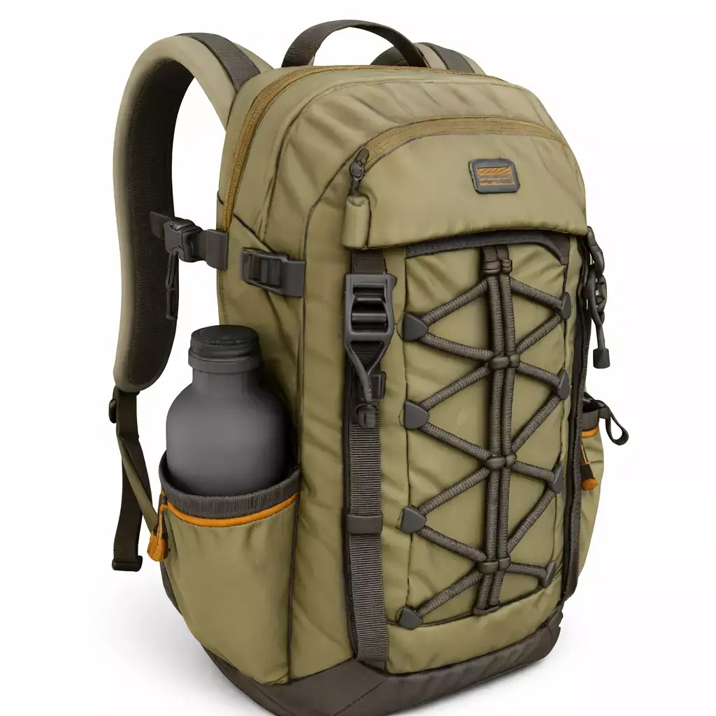 Travel Backpack Daypack Outdoor Hiking Bag 3D model