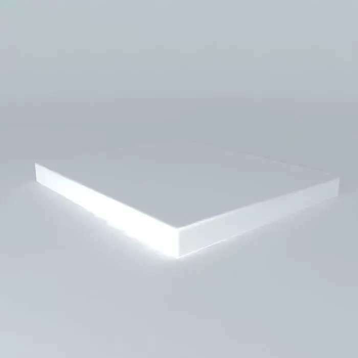 Cal King Mattress Free 3D model