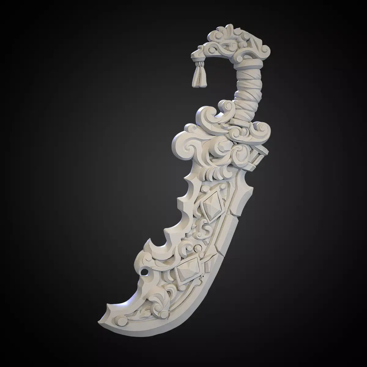 Stylized Sword 33 3D model