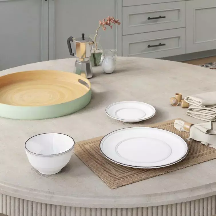 Winston Porter Estancia Stoneware Dinnerware Free 3D model
