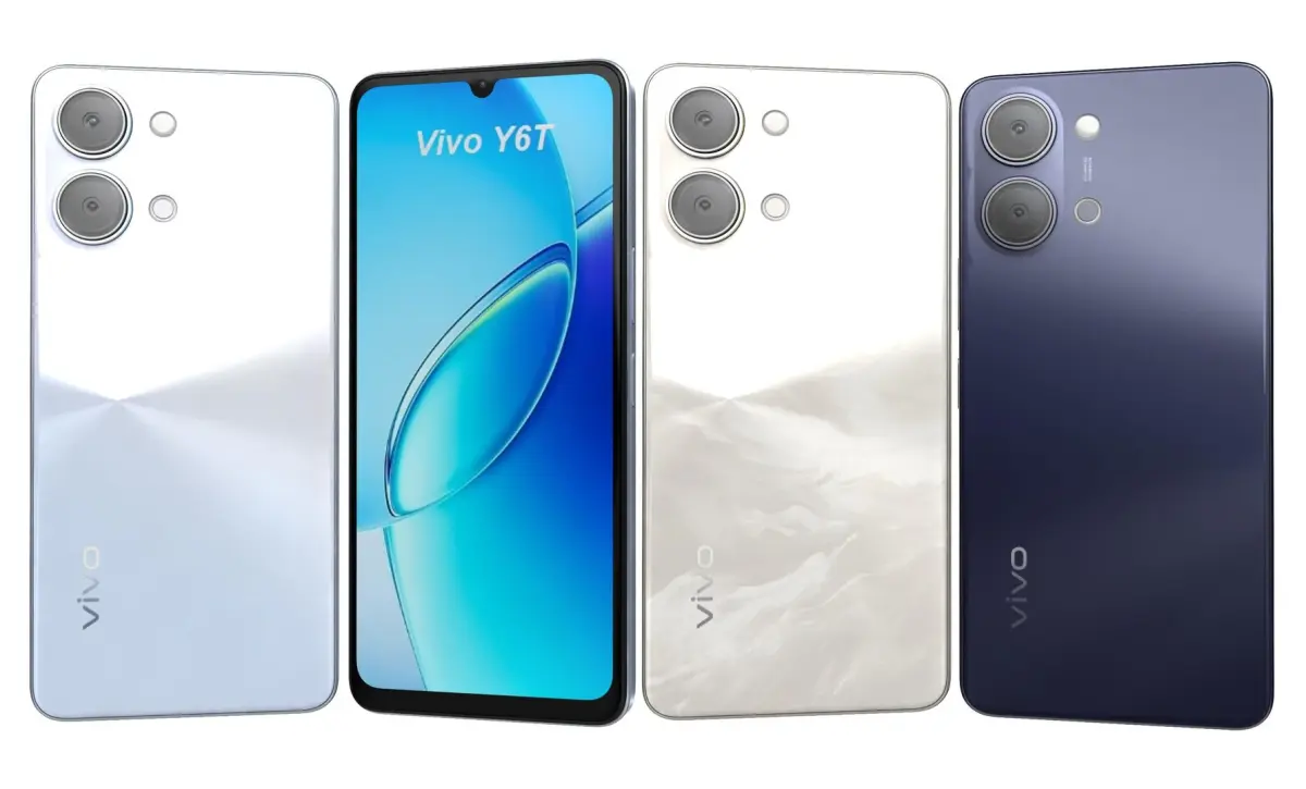 Vivo Y6t All Colors 3D model