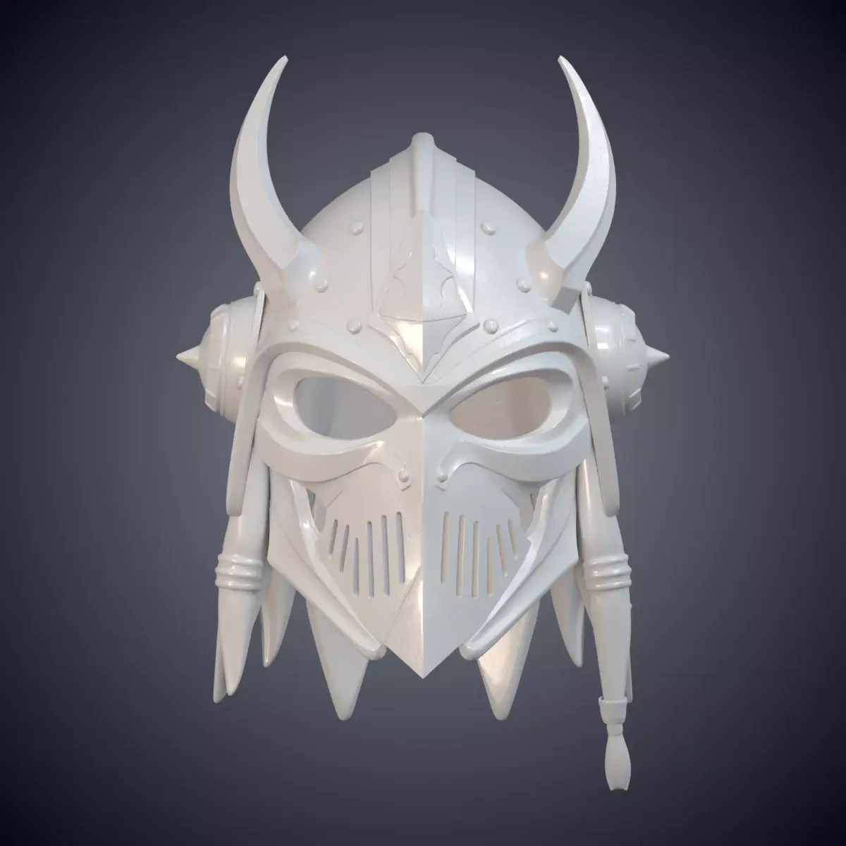 Horned Warrior Helmet PM-887 3D print model