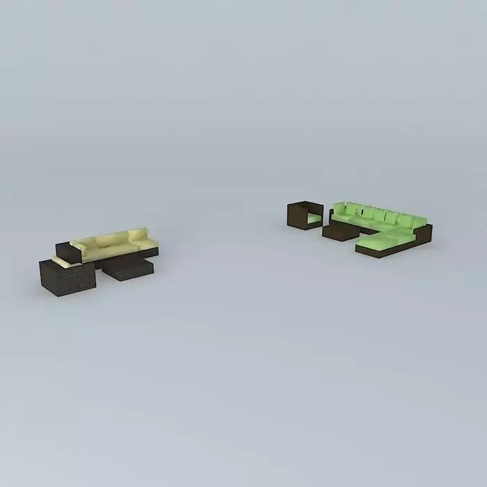 Outdoor furniture Free 3D model purchase