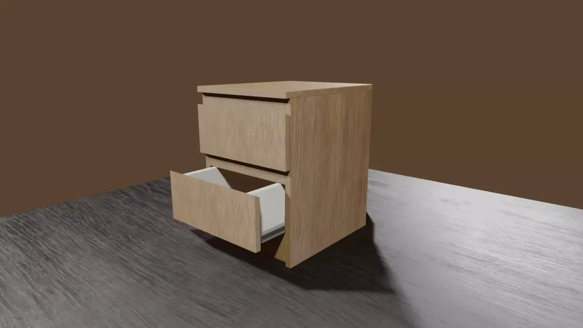 Mesilla MALM IKEA Virtualizer Free 3D model