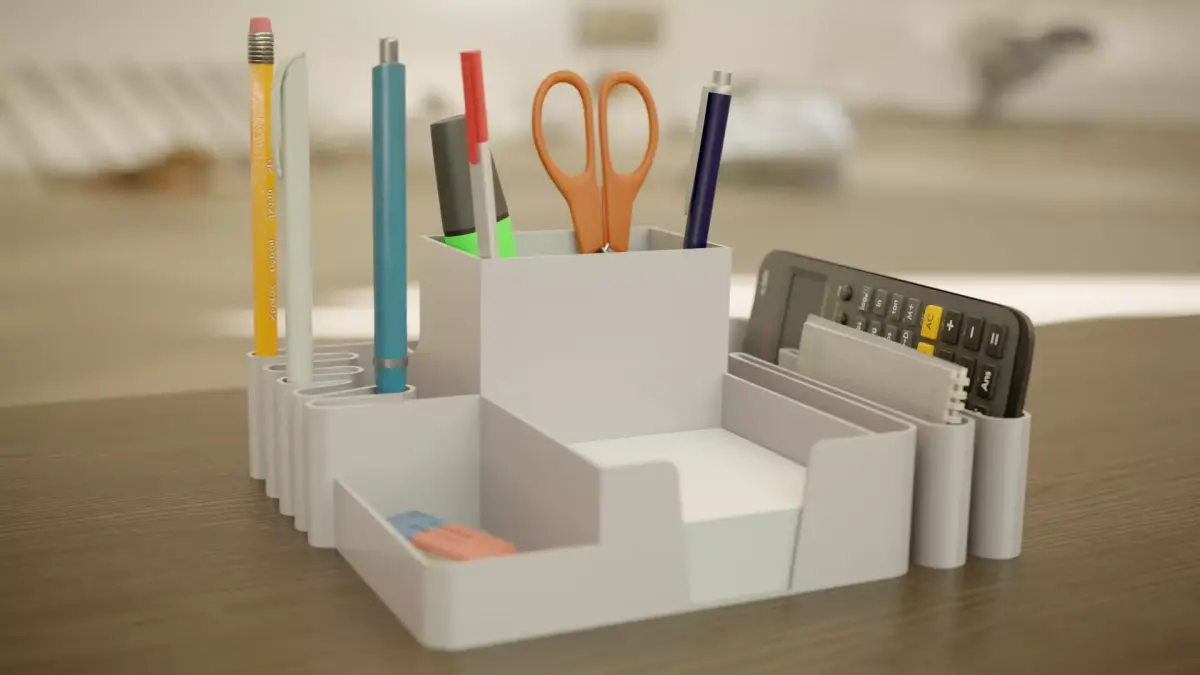 Desk Organizer Free 3D print model