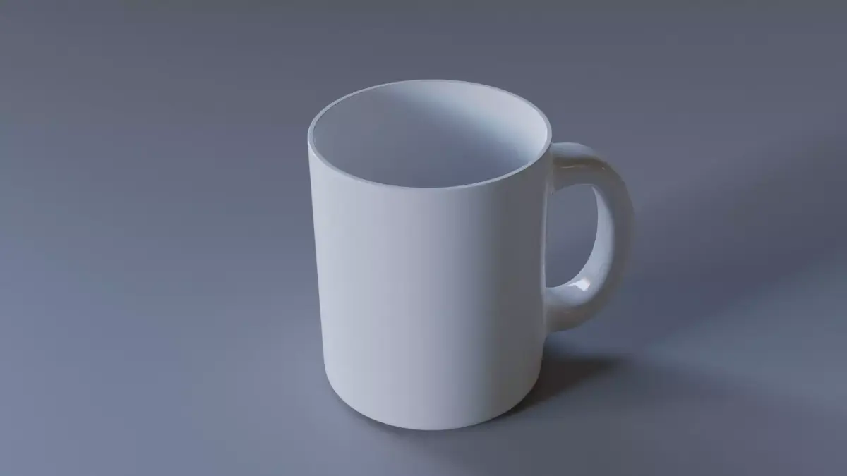 Mug for drinks 3D model