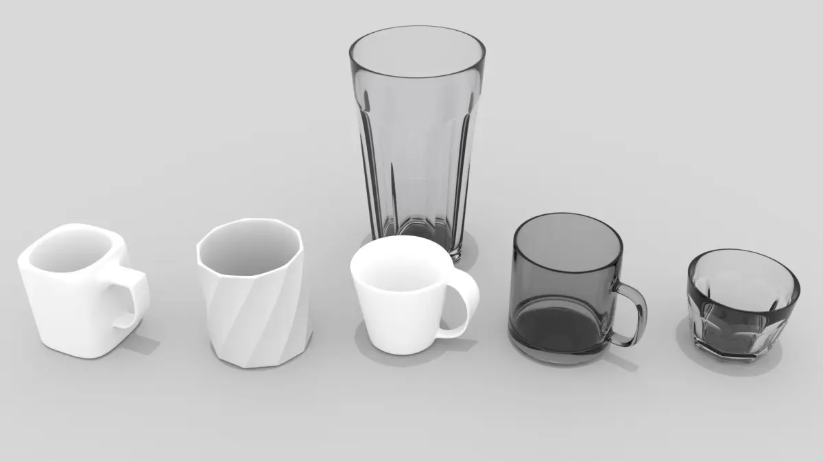 Glasses Pack Free 3D model