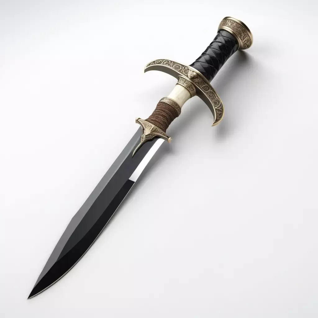Ornate Fantasy Dagger 3D model